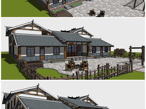 新中式度假別墅 四合院韻味與現(xiàn)代設(shè)計(jì)的完美融合